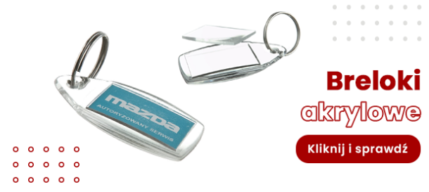 Breloki reklamowe